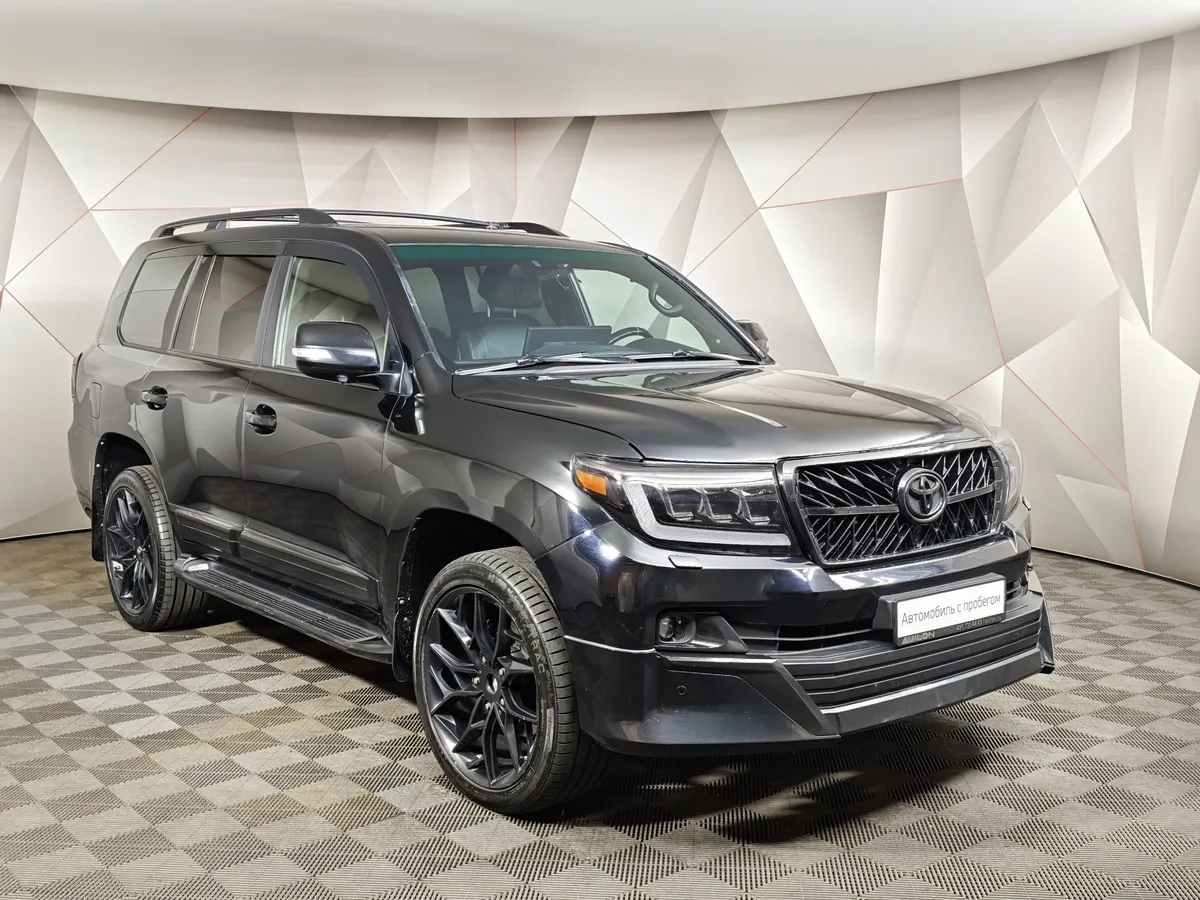 Toyota Land Cruiser 4.5 Twin-Turbo D AT 4WD (5 мест) (235 л.с.) Престиж Черный в АВИЛОН. Слайд №3