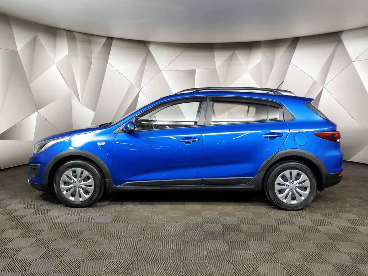Kia Rio X-Line 1.4 AT (100 л.с.) Синий в АВИЛОН. Слайд №5