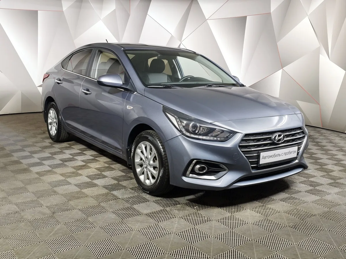 Hyundai Solaris 1.6 AT (123 л.с.) Elegance Серый в АВИЛОН. Слайд №3