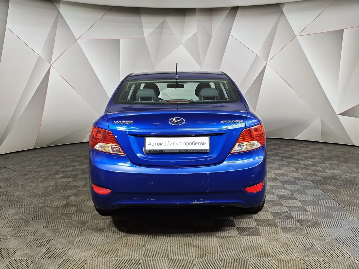 Hyundai Solaris 1.6 AT (123 л.с.) Comfort Синий в АВИЛОН. Слайд №6