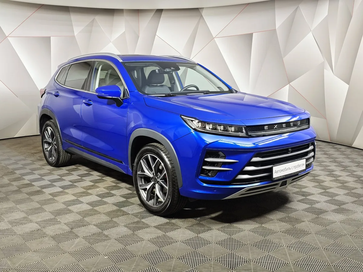 EXEED LX 1.6T DCT 4WD (150 л.с) Premium Plus Синий в АВИЛОН. Слайд №3