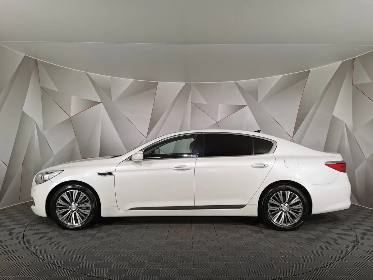 Kia Quoris 3.8 AT (334 л.с.) Premium Белый в АВИЛОН. Слайд №5