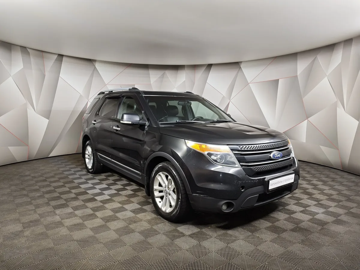 Ford Explorer 3.5 SelectShift 4WD (294 л.с.) Черный в АВИЛОН. Слайд №3