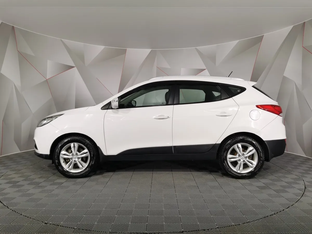 Hyundai ix35 2.0 AT 4WD (150 л.с.) Comfort + Navi Белый в АВИЛОН. Слайд №5