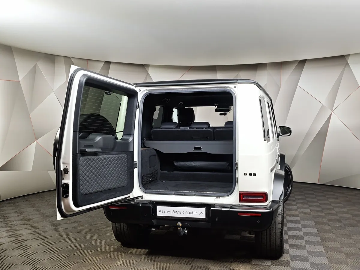 Mercedes-Benz G-Класс G 63 AMG Speedshift 4Matic (585 л.с.) Белый в АВИЛОН. Слайд №12