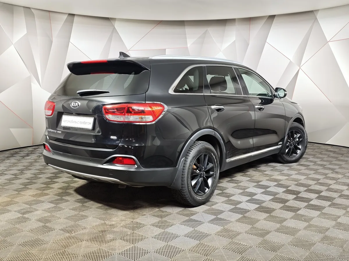 Kia Sorento 3.5 AT AWD (249 л.с.) Premium Черный в АВИЛОН. Слайд №2
