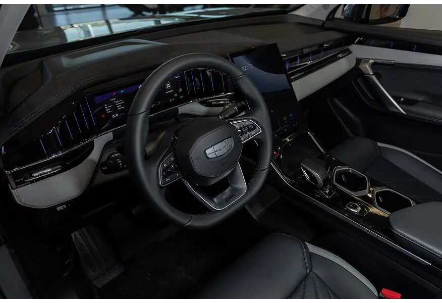 Geely Atlas 2.0T AT 4WD (200 л.с.) Luxury Синий в АВИЛОН. Слайд №12