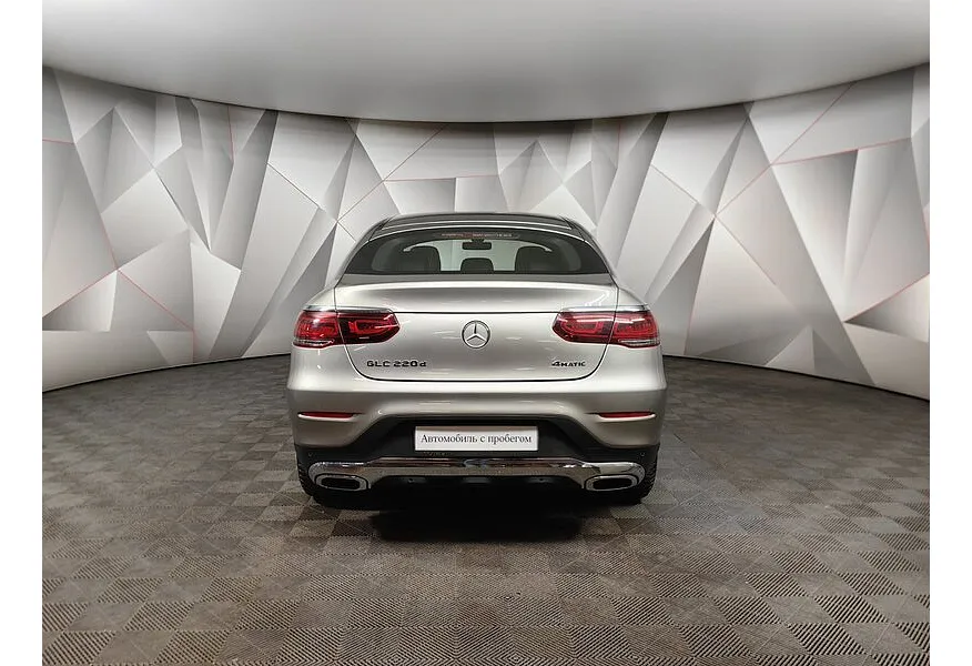 Mercedes-Benz GLC Купе 220 d 9G-TRONIC 4MATIC (194 л.с.) Premium Серебристый в АВИЛОН. Слайд №8