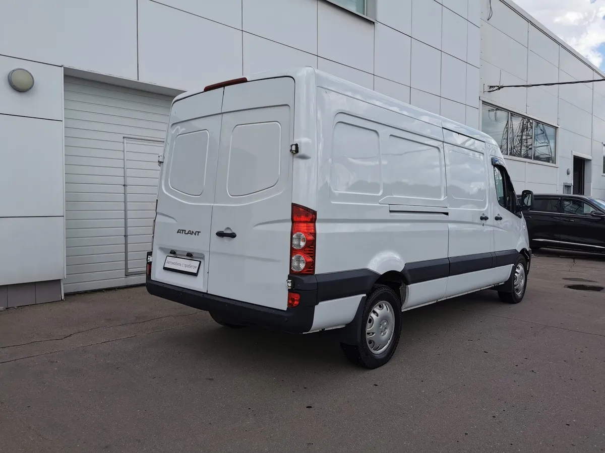 Sollers Atlant VAN 2.7D MT RWD SRW (150 л.с.) L2H1 3.5T Белый в АВИЛОН. Слайд №2