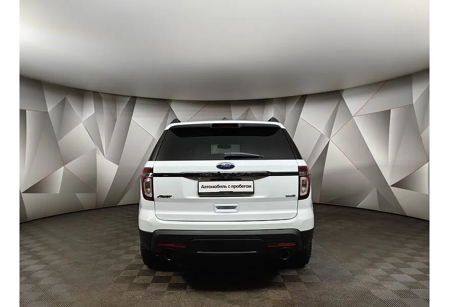 Ford Explorer 3.5 EcoBoost SelectShift 4WD (345 л.с.) Sport Белый в АВИЛОН. Слайд №8