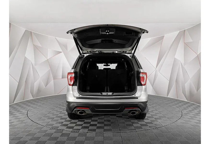 Ford Explorer 3.5 SelectShift 4WD (249 л.с.) Limited Plus Серебристый в АВИЛОН. Слайд №12