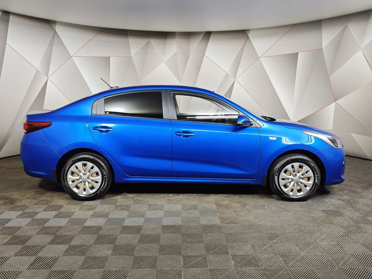 Kia Rio 1.4 AT (100 л.с.) Fleet Синий в АВИЛОН. Слайд №5