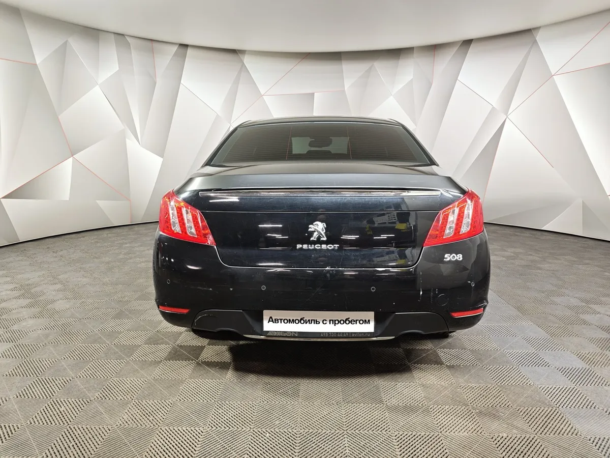 Peugeot 508 1.6 THP AT (150 л.с.) Черный в АВИЛОН. Слайд №8