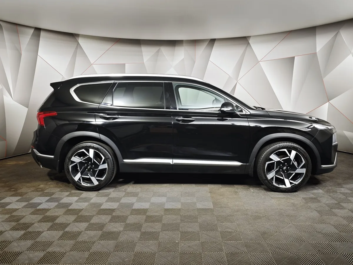 Hyundai Santa Fe 3.5 AWD 8AT (249 л.с.) High-Tech Черный в АВИЛОН. Слайд №6