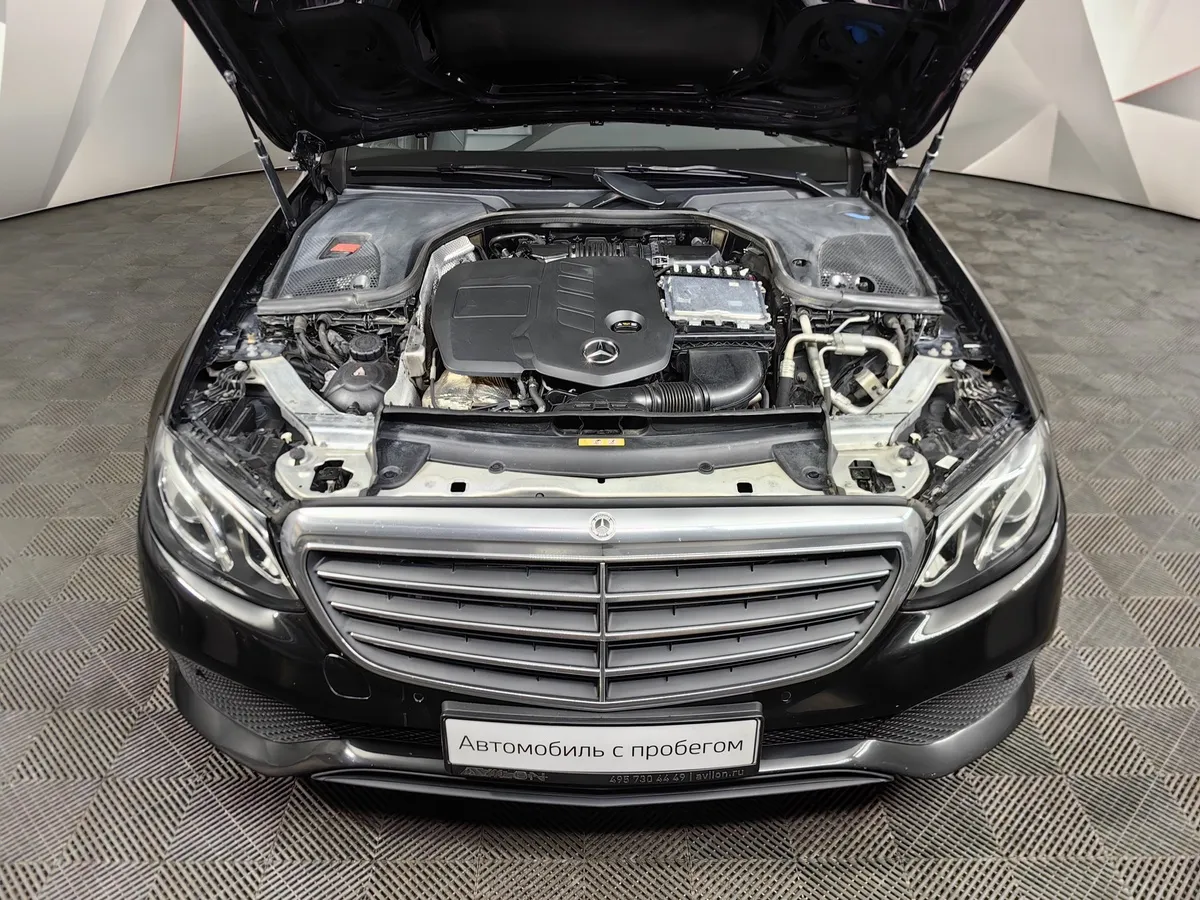 Mercedes-Benz E-Класс E 200 d 9G-TRONIC (150 л.с.) Premium Черный в АВИЛОН. Слайд №10