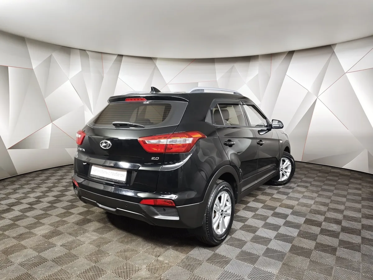 Hyundai Creta 2.0 AT (149 л.с.) Travel Черный в АВИЛОН. Слайд №2