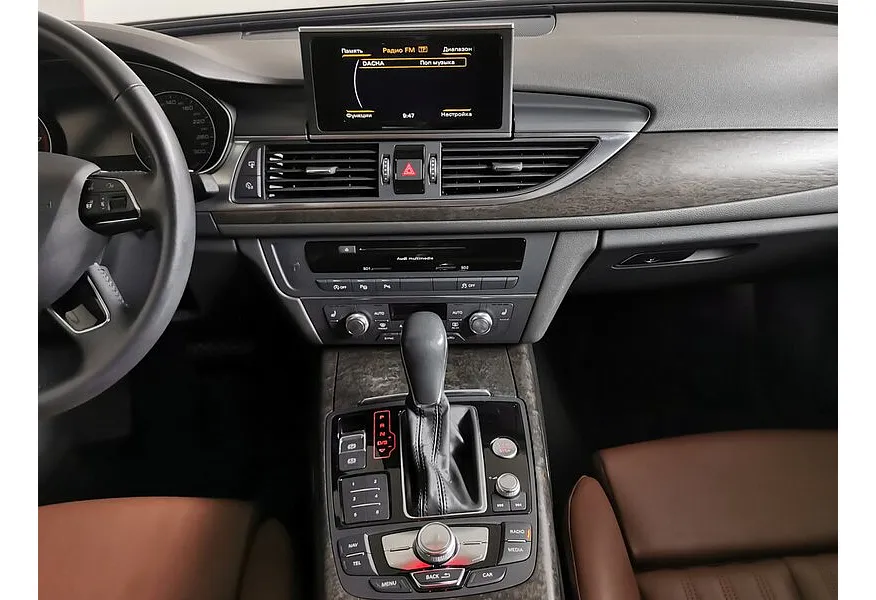Audi A6 1.8 TFSI S tronic (190 л.с.) Коричневый в АВИЛОН. Слайд №15