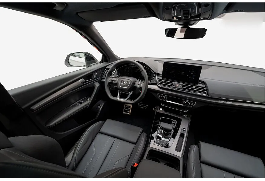 Audi Q5 L 2.0 TFSI S tronic quattro (245 л.с.) Luxury Dynamic Белый в АВИЛОН. Слайд №12