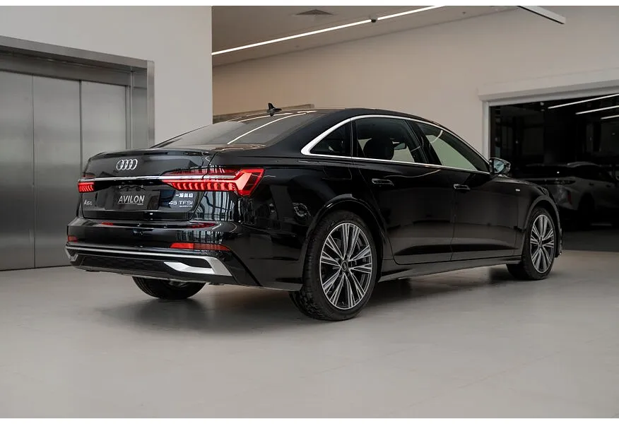 Audi A6 L 45 TFSI S tronic quattro (245 л.с.) Premium Dynamic Черный в АВИЛОН. Слайд №8