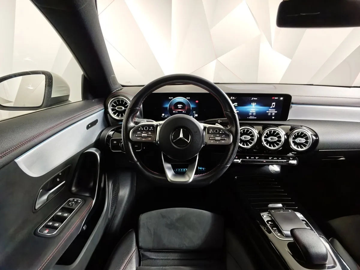 Mercedes-Benz CLA 200 7G-DCT (150 л.с.) Sport Белый в АВИЛОН. Слайд №19