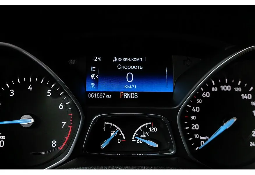 Ford Focus 1.6 Ti-VCT PowerShift (125 л.с.) Titanium Синий в АВИЛОН. Слайд №17