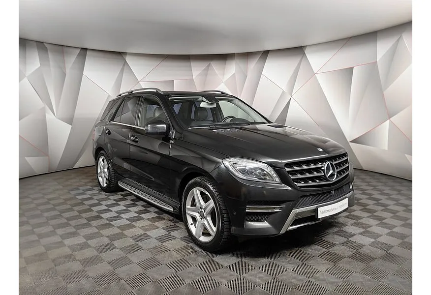 Mercedes-Benz M-Класс ML 400 7G-Tronic Plus 4Matic (333 л.с.) Черный в АВИЛОН. Слайд №3