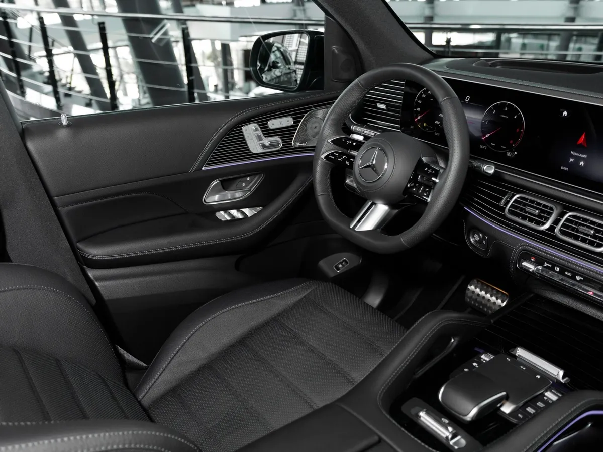 Mercedes-Benz GLS 450 d 9G-TRONIC 4Matic (367 л.с.) Черный в АВИЛОН. Слайд №5
