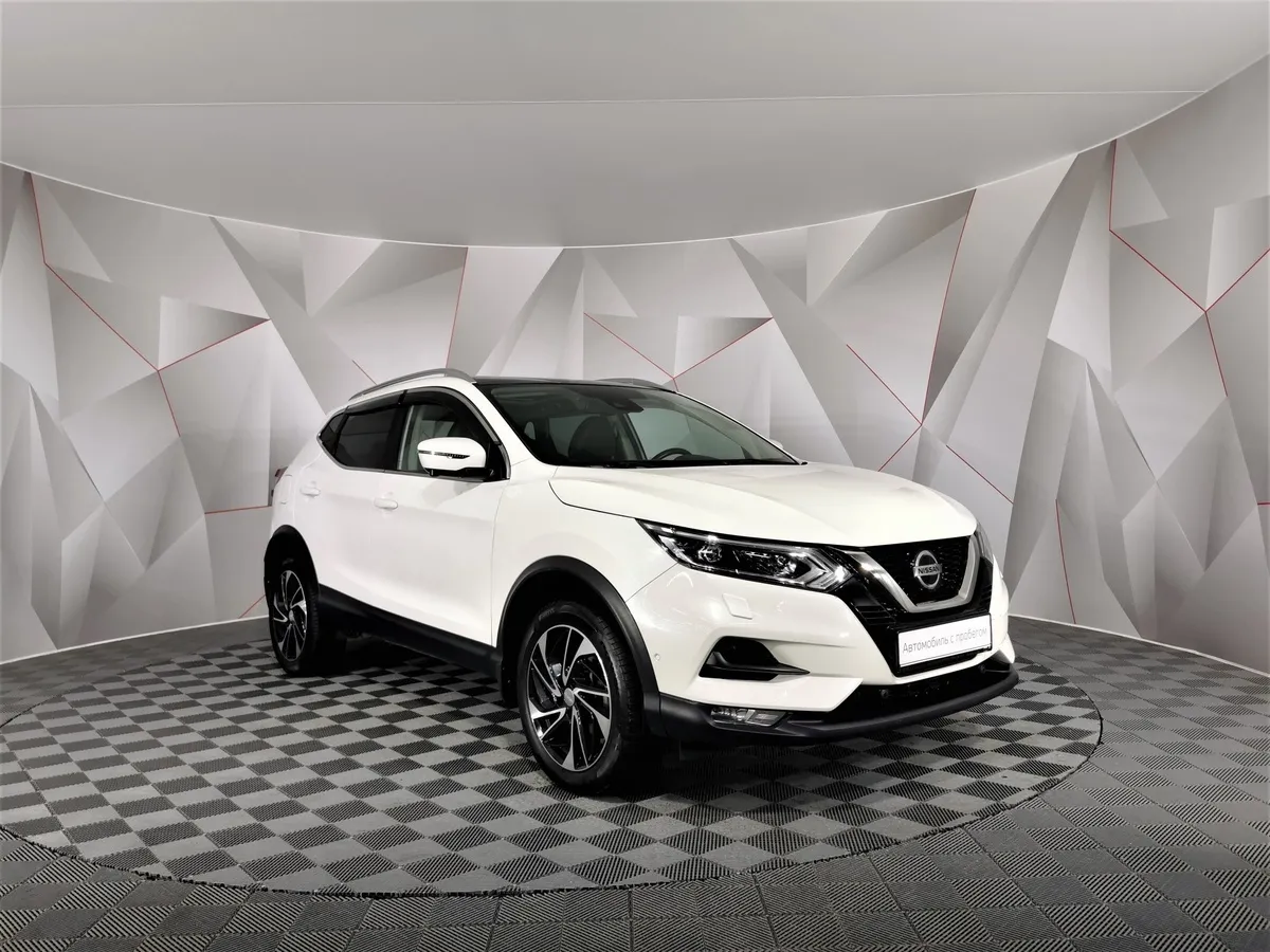 Nissan Qashqai 2.0 CVT AWD (144 л.с.) LE+ Белый в АВИЛОН. Слайд №3