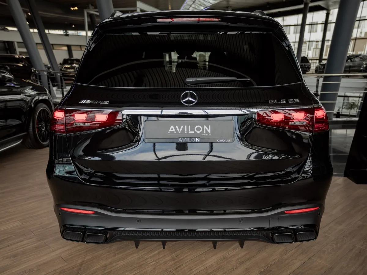 Mercedes-Benz GLS 63 4MATIC PLUS 9G-TRONIC (612 л.с.) Черный в АВИЛОН. Слайд №4