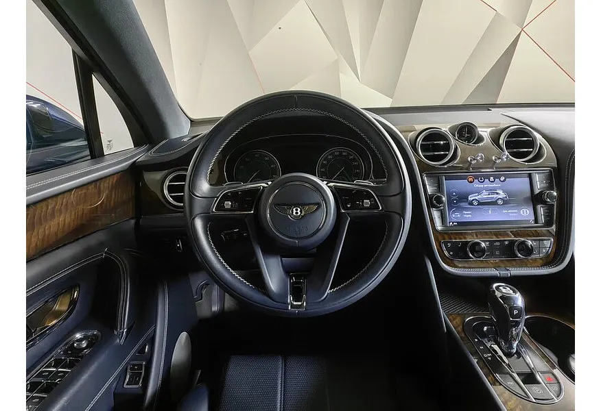 Bentley Bentayga 6.0 AT AWD (608 л.с.) Синий в АВИЛОН. Слайд №20