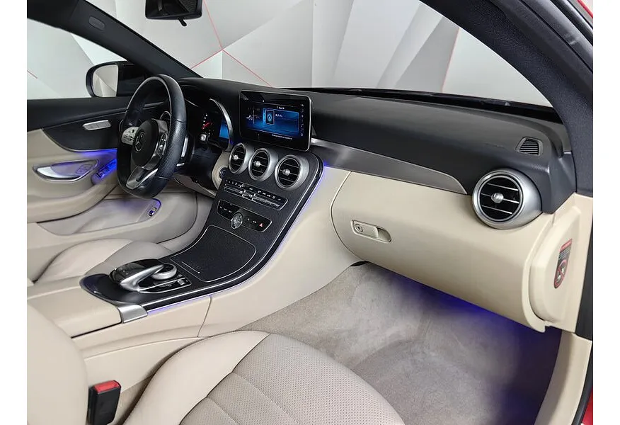 Mercedes-Benz C-Класс C 180 9G-TRONIC (150 л.с.) Sport Красный в АВИЛОН. Слайд №13