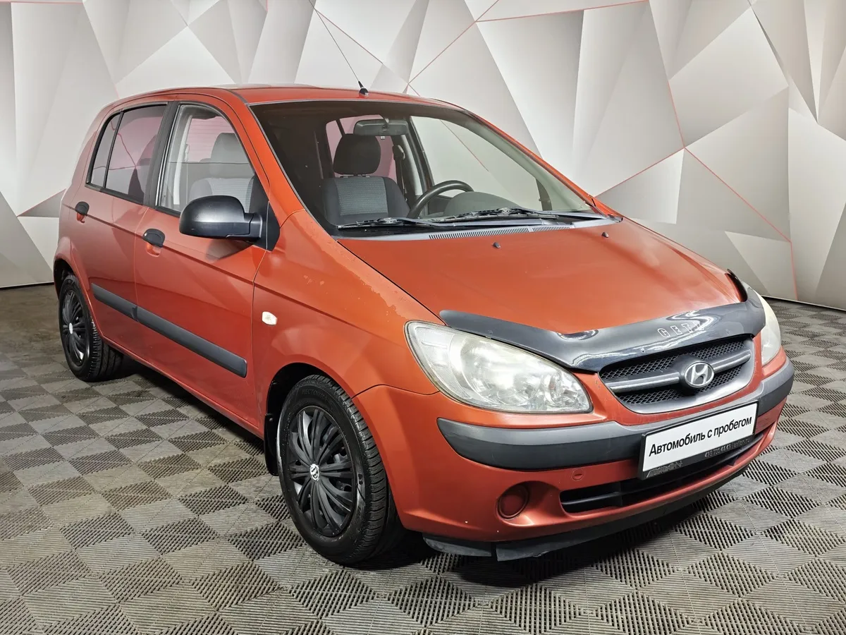 Hyundai Getz 1.4 MT (97 л.с.) Красный в АВИЛОН. Слайд №3