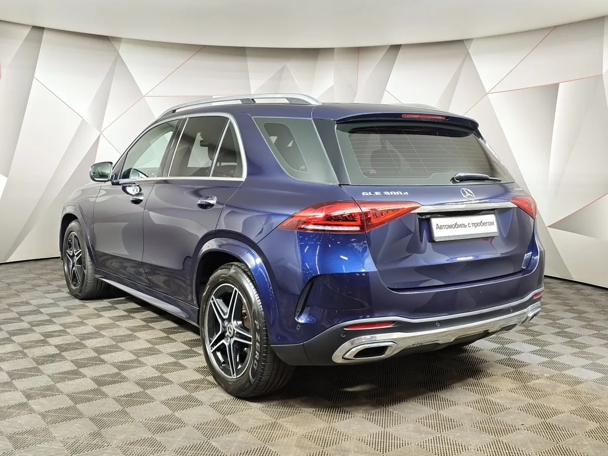 Mercedes-Benz GLE 300 d 4MATIC 9G-TRONIC (245 л.с.) Sport Plus Синий в АВИЛОН. Слайд №4