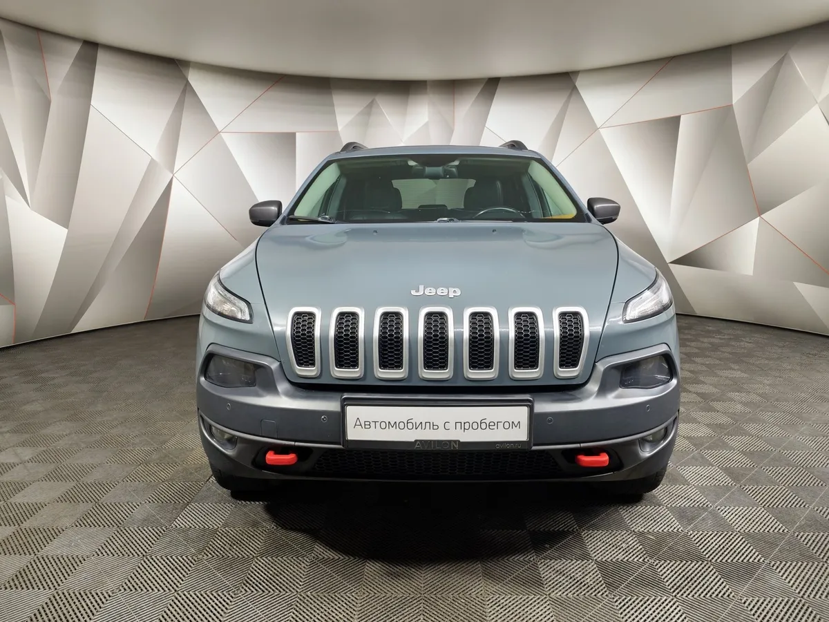 Jeep Cherokee 2.4 Tigershark Multiair AT AWD (177 л.с.) Sport Зеленый в АВИЛОН. Слайд №7