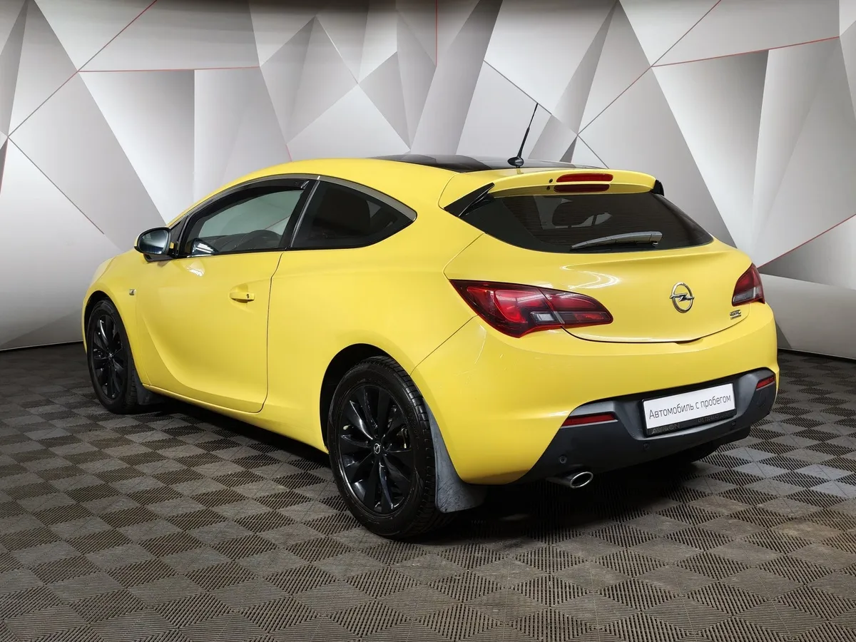 Opel Astra 1.4 Turbo AT (140 л.с.) Enjoy Желтый в АВИЛОН. Слайд №4