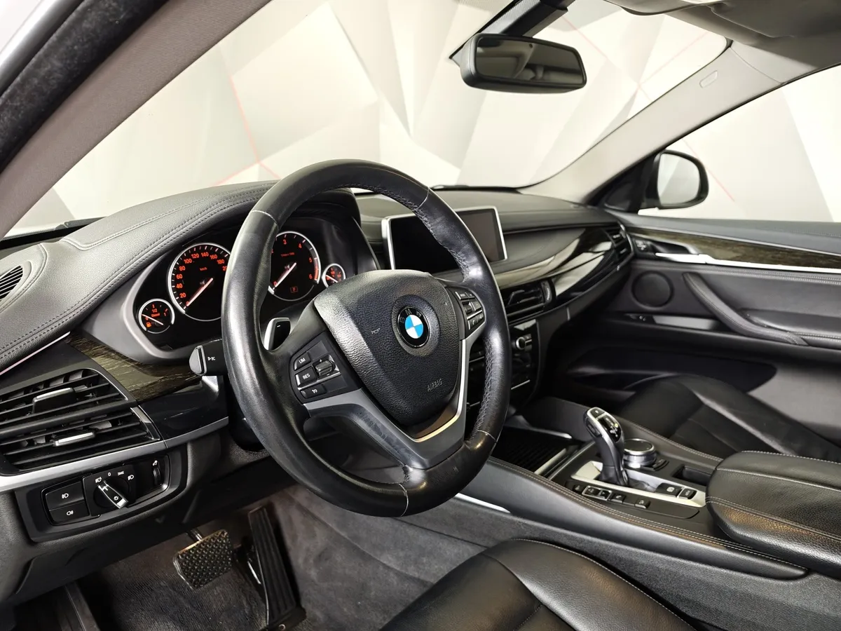 BMW X6 xDrive30d Steptroniс (249 л.с.) Белый в АВИЛОН. Слайд №11