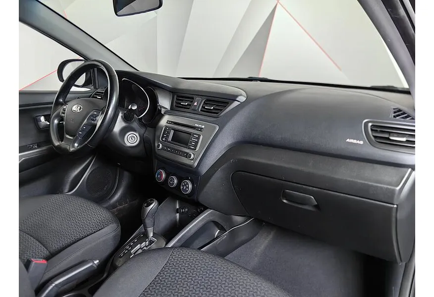 Kia Rio 1.4 AT (107 л.с.) Коричневый в АВИЛОН. Слайд №12