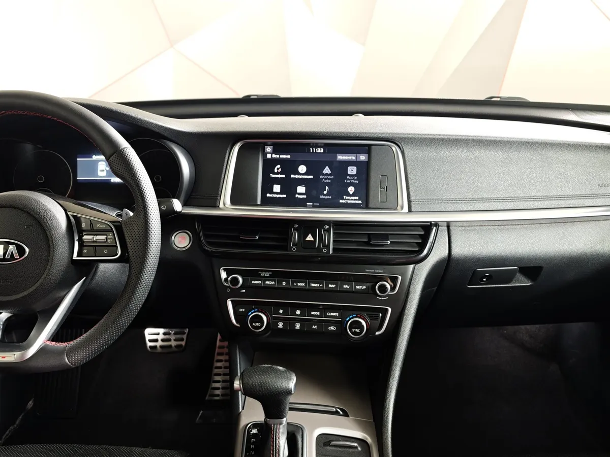 Kia Optima 2.0 T AT (245 л.с.) Черный в АВИЛОН. Слайд №15