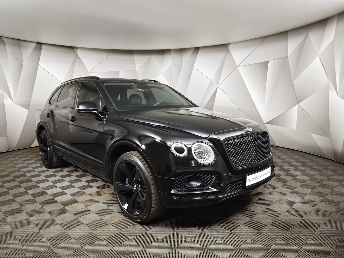 Bentley Bentayga 6.0 AT AWD (608 л.с.) Черный в АВИЛОН. Слайд №3