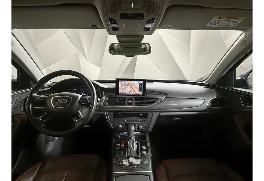 Audi A6 2.0 TFSI S tronic quattro (249 л.с.) Business Синий в АВИЛОН. Слайд №14