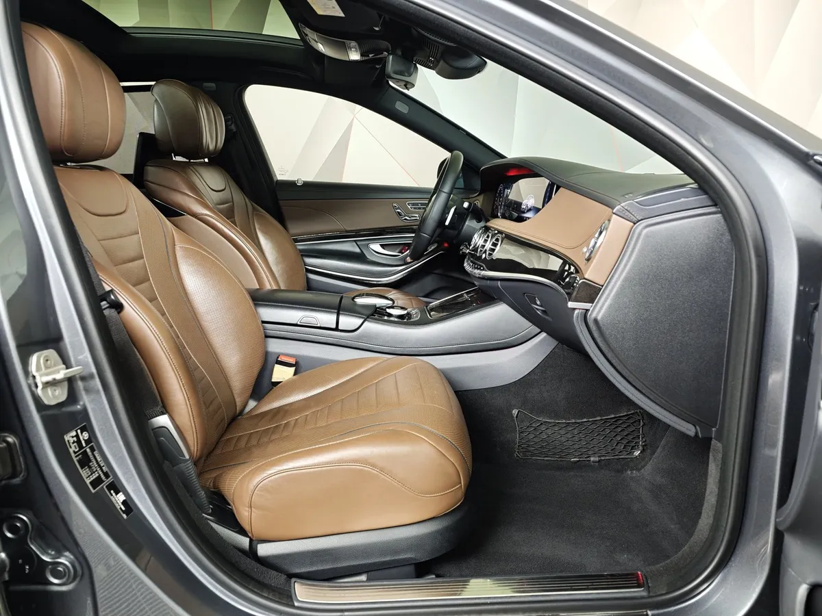 Mercedes-Benz S-Класс S 450 9G-Tronic 4Matic (367 л.с.) Серый в АВИЛОН. Слайд №24