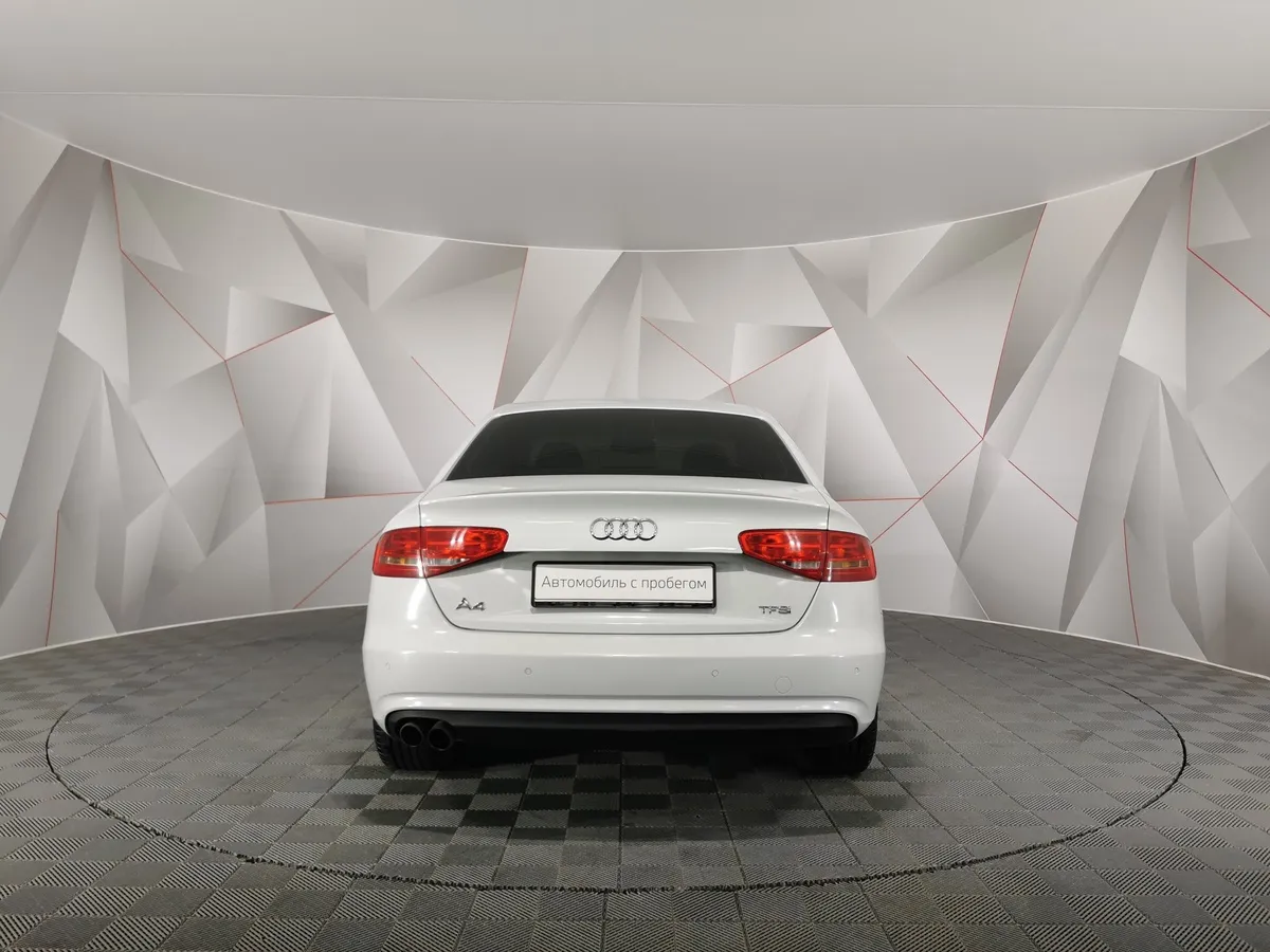 Audi A4 1.8 TFSI multitronic (120 л.с.) Белый в АВИЛОН. Слайд №8