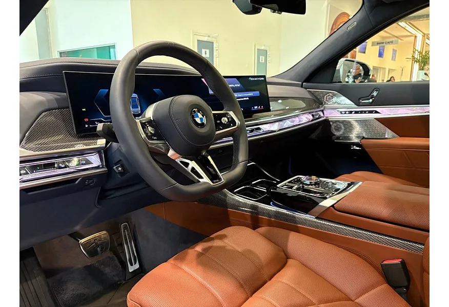 BMW 7 серия 760i xDrive Steptronic (535 л.с.) Серый в АВИЛОН. Слайд №7