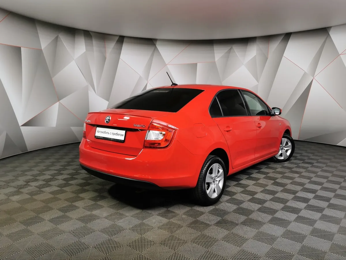 Skoda Rapid 1.4 TSI DSG (125 л.с.) Active Красный в АВИЛОН. Слайд №2