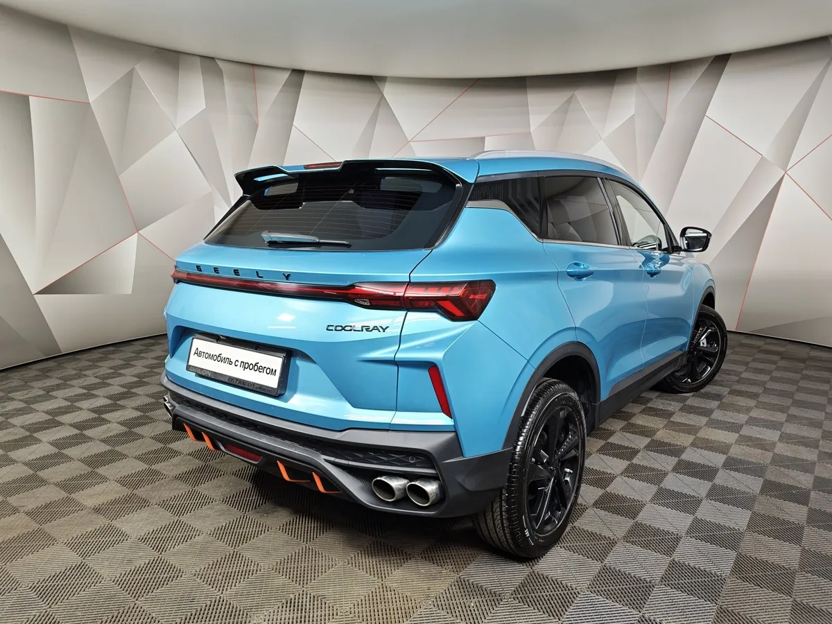Geely Coolray 1.5T 7DCT 2WD (150 л.с.) Luxury Синий в АВИЛОН. Слайд №2