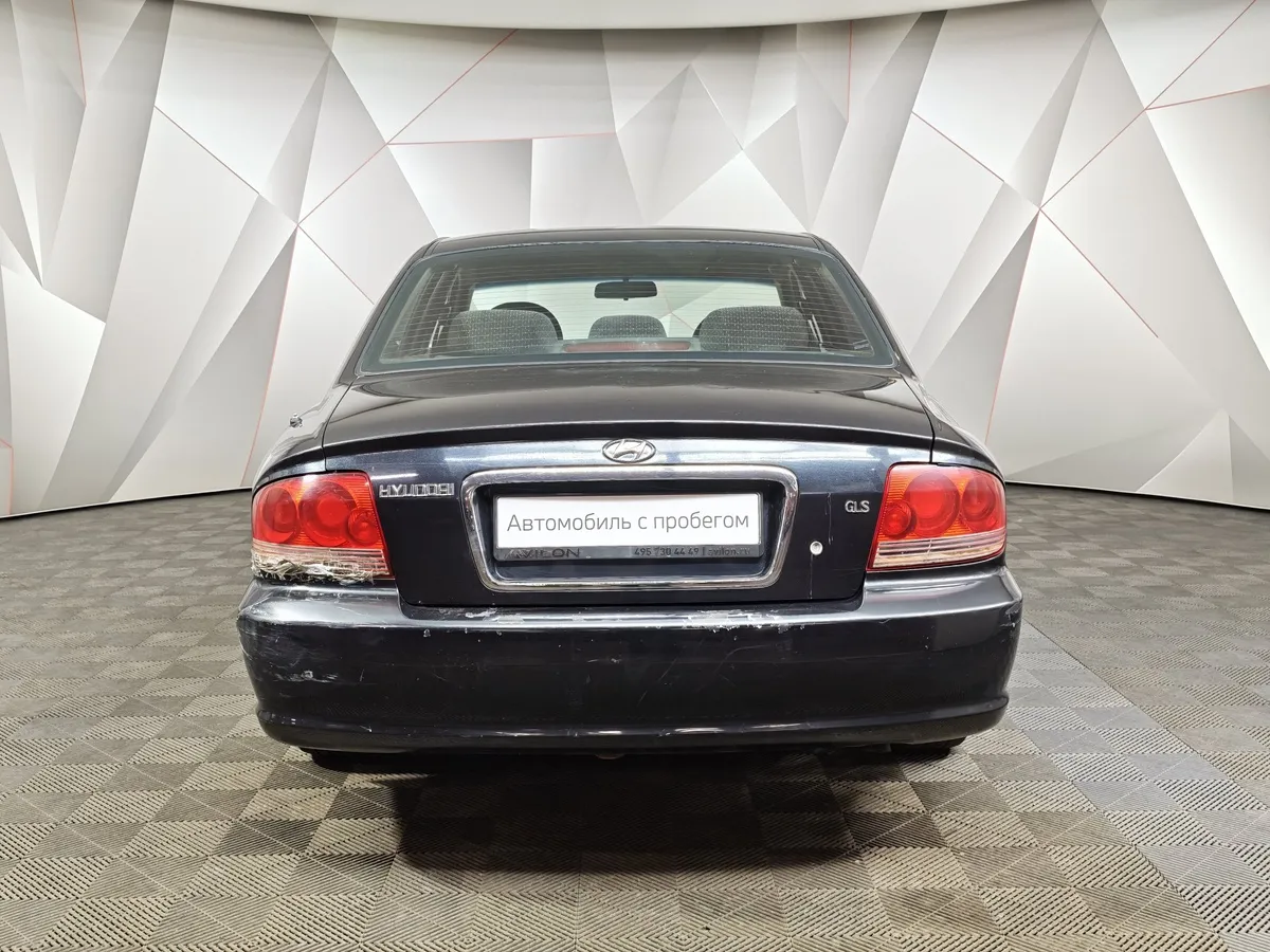Hyundai Sonata 2.0 AT (137 л.с.) AT7 Черный в АВИЛОН. Слайд №8