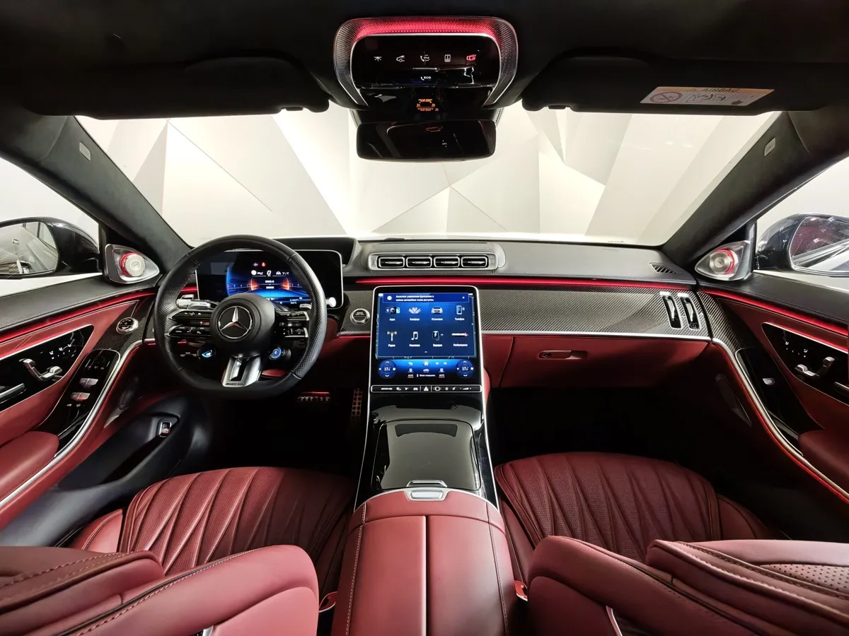 Mercedes-Benz S-Класс AMG S 63 9G-Tronic 4Matic (802 л.с.) E Performance Серый в АВИЛОН. Слайд №14