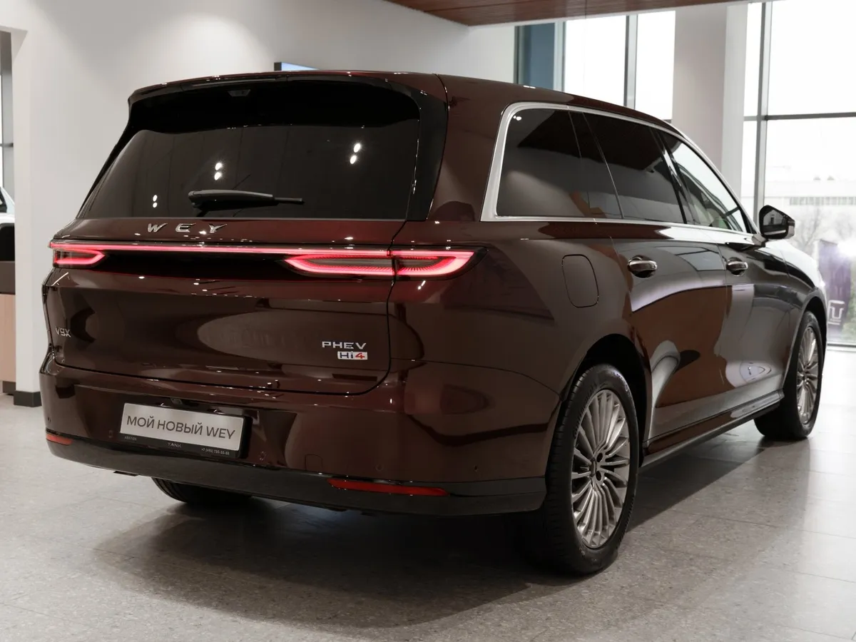 WEY V9X 2.0h AT 4WD (598 л.с.) 6 мест Люкс Красный в АВИЛОН. Слайд №5