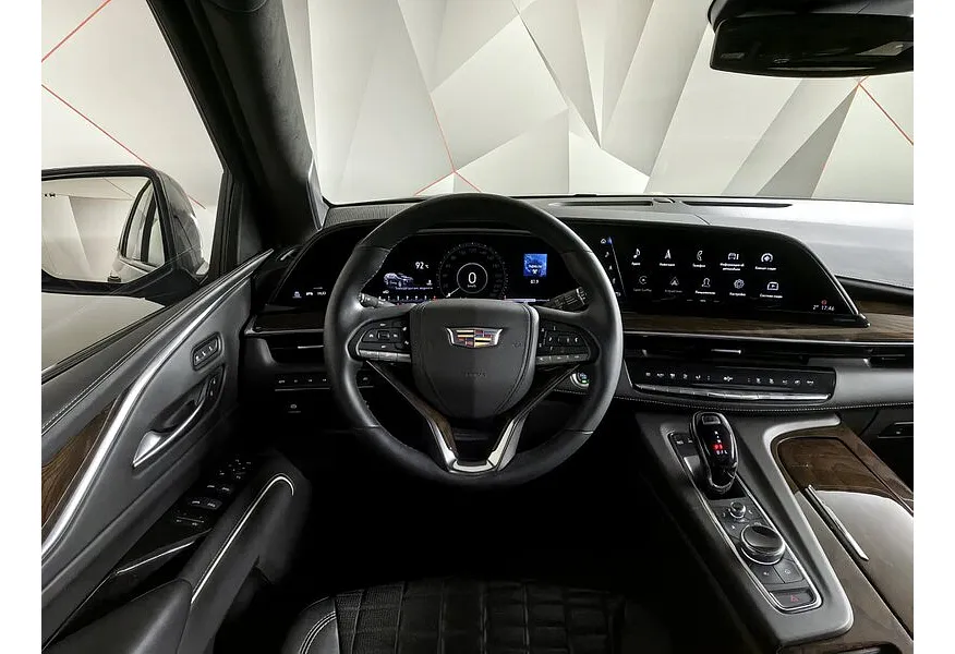 Cadillac Escalade 6.2 AT AWD (420 л.с.) Sport Platinum Черный в АВИЛОН. Слайд №20