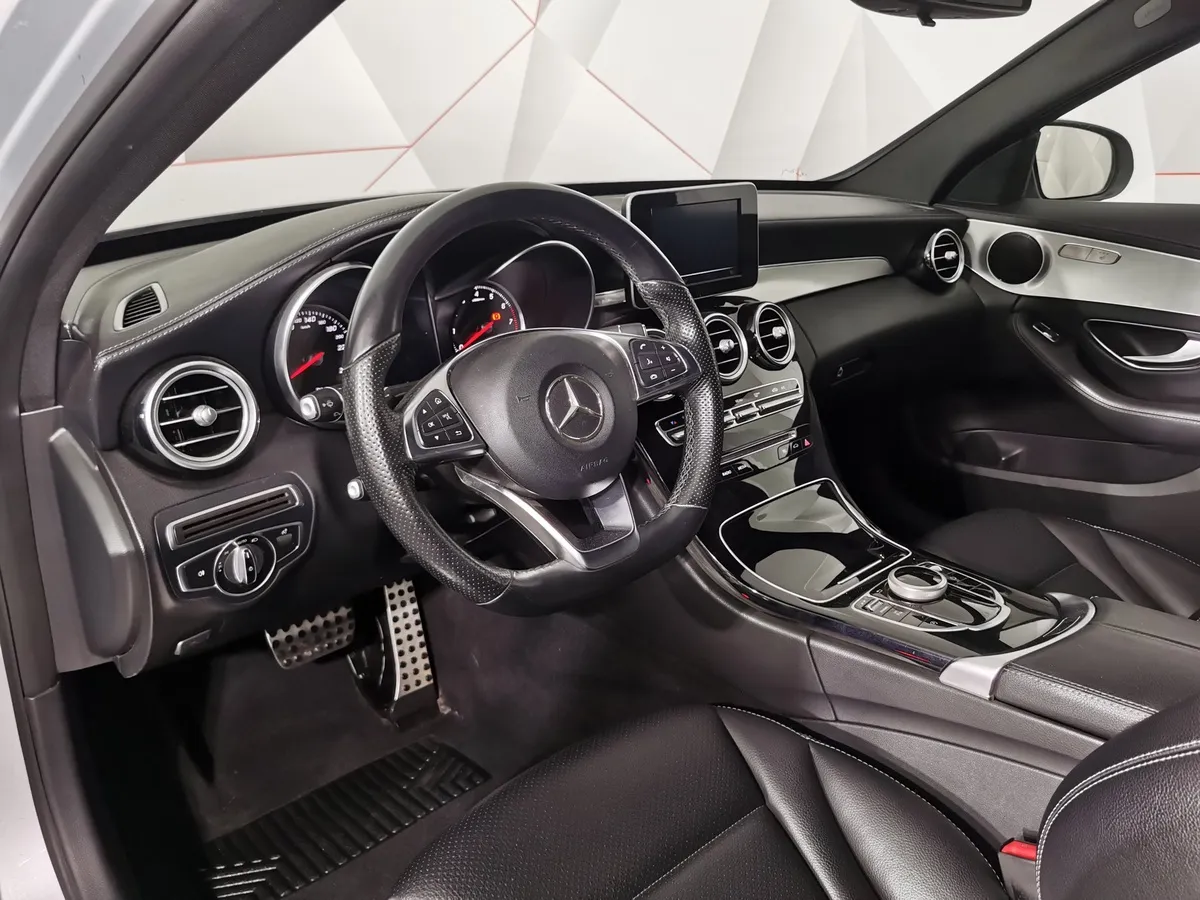 Mercedes-Benz C-Класс C 180 9G-TRONIC (150 л.с.) Avantgarde Серебристый в АВИЛОН. Слайд №18